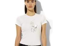 polo ralph lauren big pony tee shirt femmes center blance